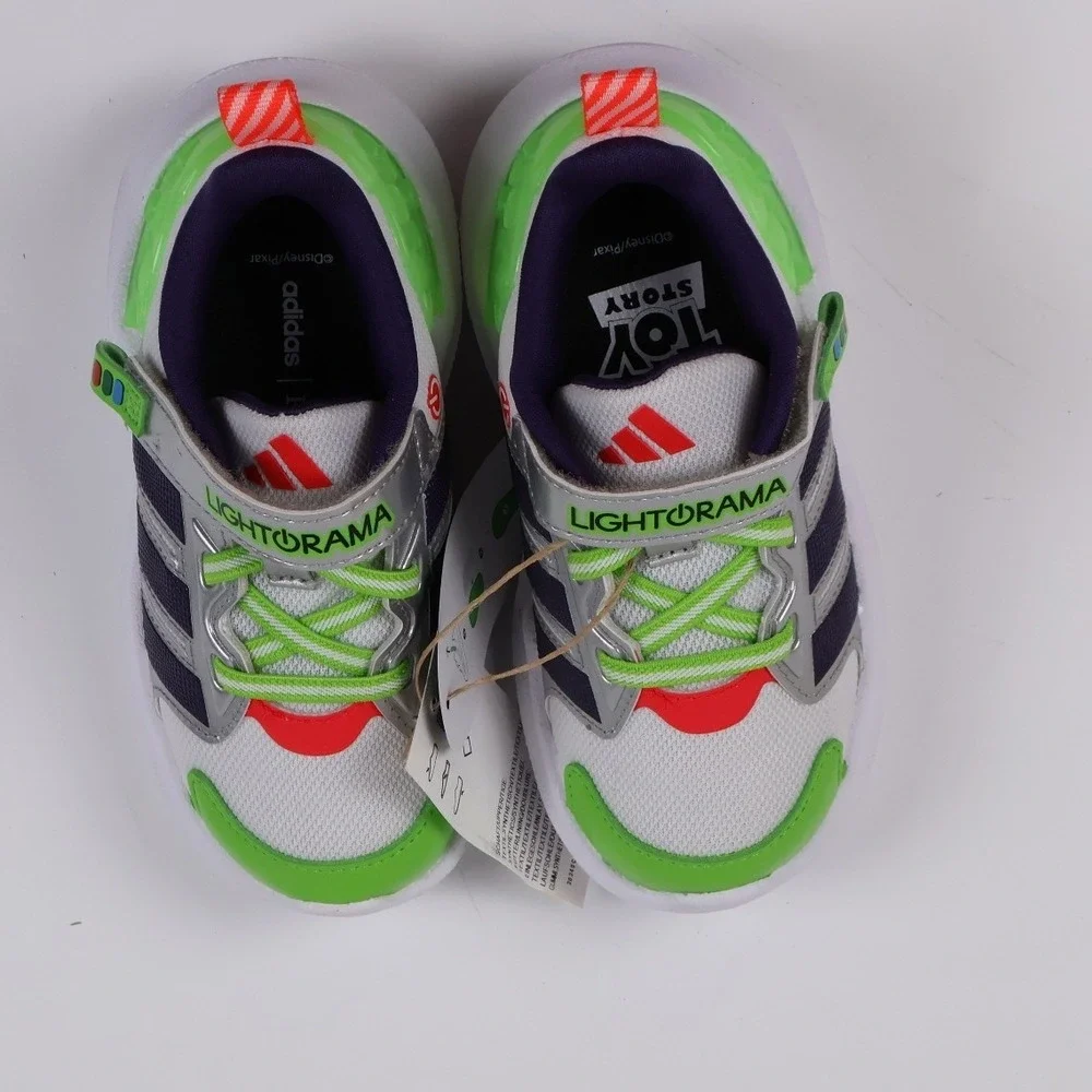 Adidas Lightorama RNR Buzz EL I Toy Story Buzz Lightyear White Green 8K NWT